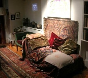 freud couch Foto: privat London Freud Museum Hier fing es an. Die Couch von Sigmund Freud.