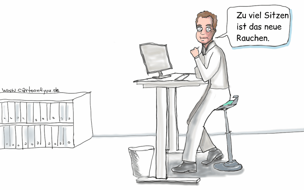 zuviel sitzen tötet