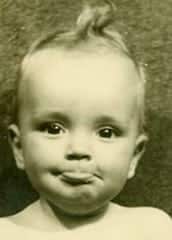 The author as a young child. The author as a young child.