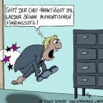 c300_authentischer-fuehrungsstil_roger_schmidt Cartoon von Roger Schmidt www.karikatur-cartoon.de