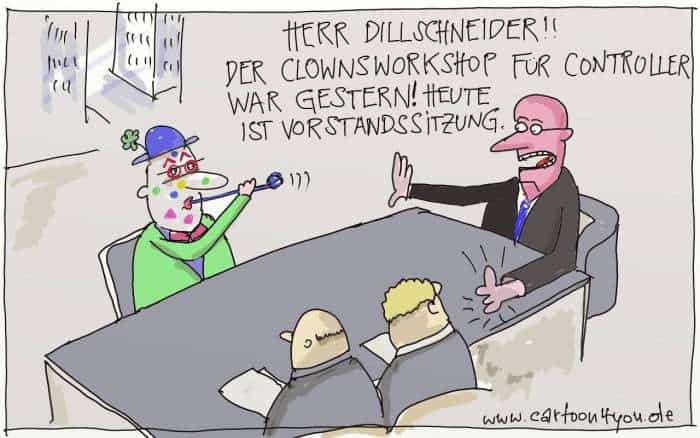 clowns-workshop, spaß arbeit,